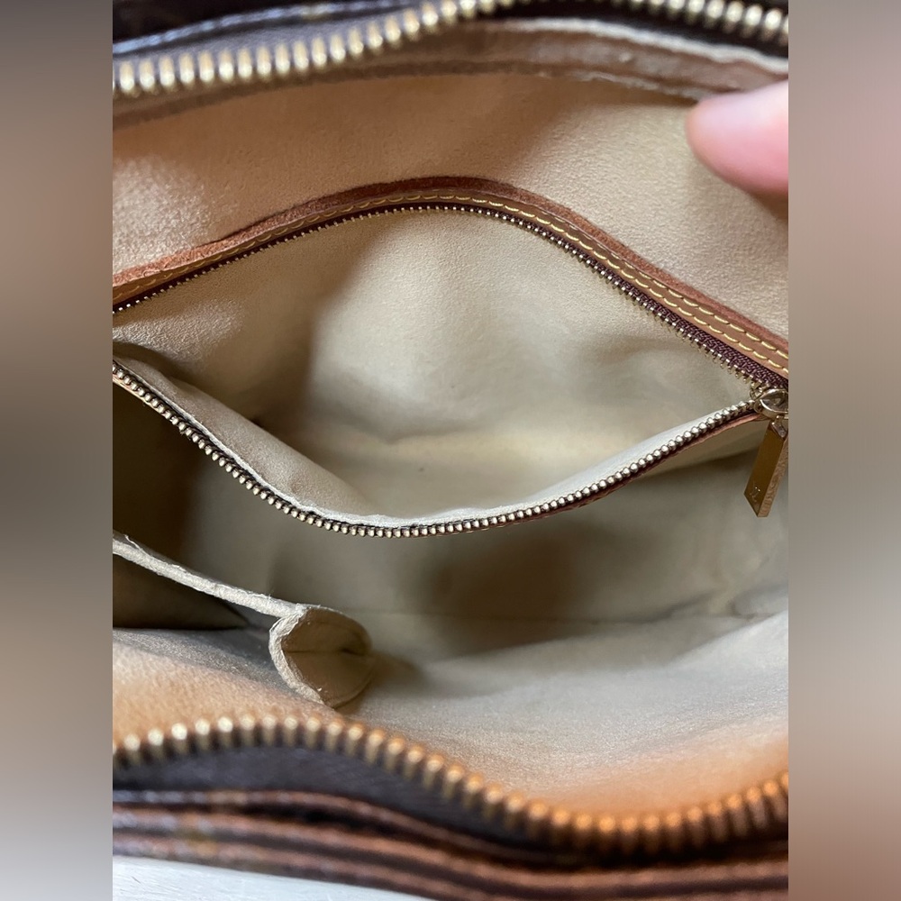 Louis Vuitton Monogram Brown Coated Canvas Shoulder Bag - Picture 8 of 16